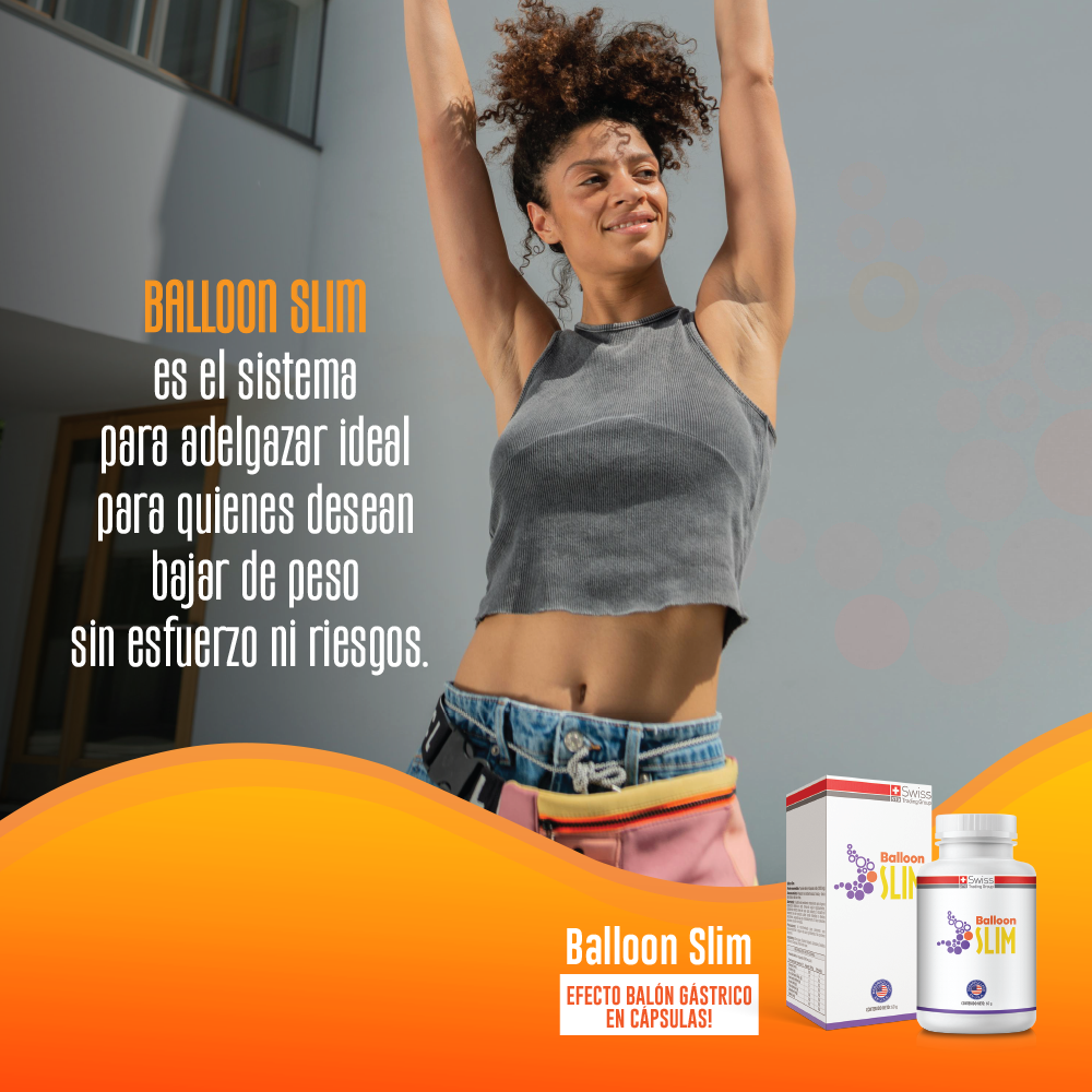 Balloon Slim (120 cápsulas) – Controla el apetito y reduce peso sin métodos invasivos