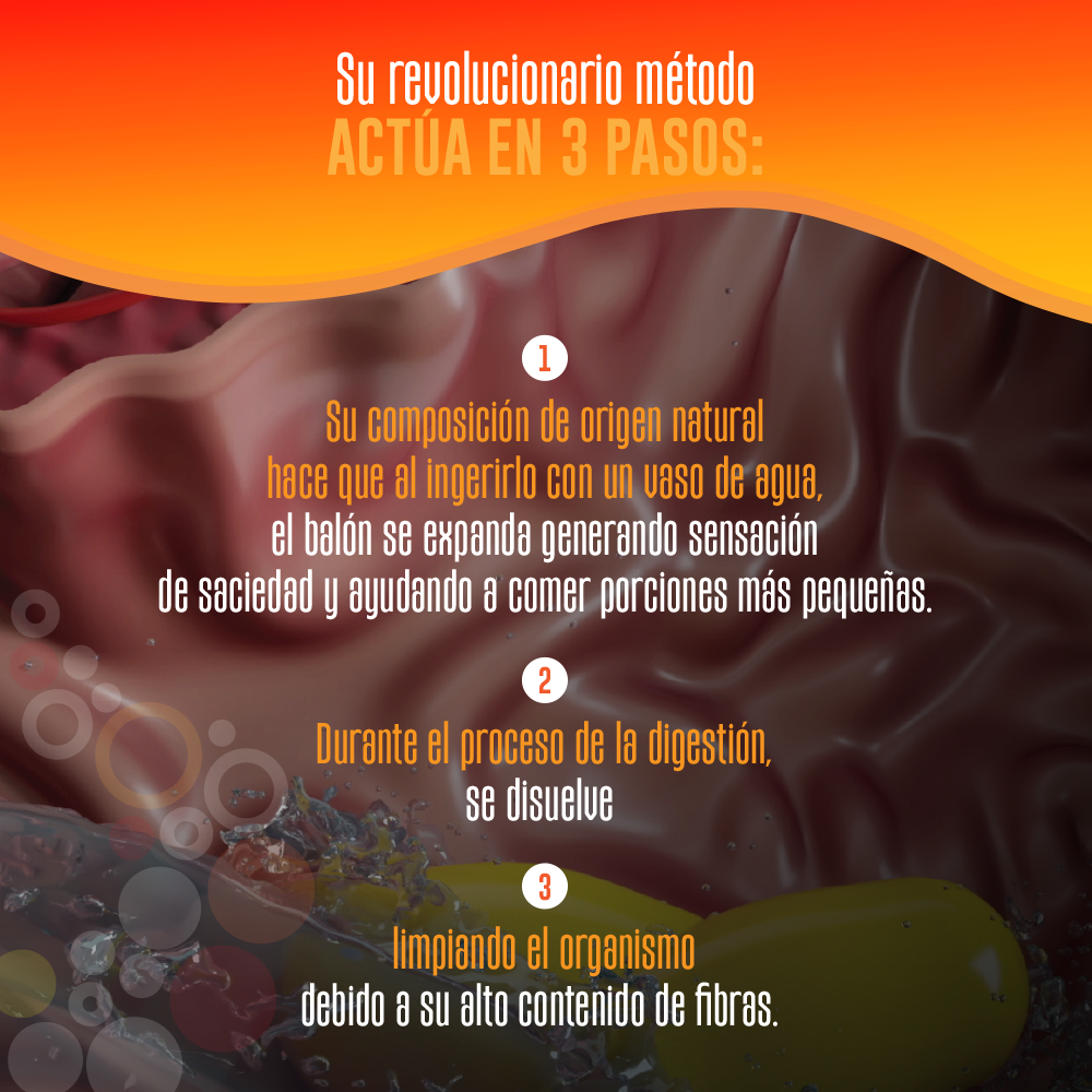 Balloon Slim (120 cápsulas) – Controla el apetito y reduce peso sin métodos invasivos