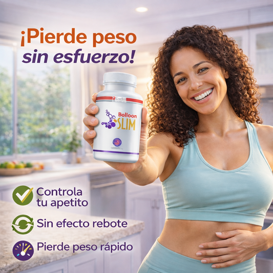 Balloon Slim (120 cápsulas) – Controla el apetito y reduce peso sin métodos invasivos